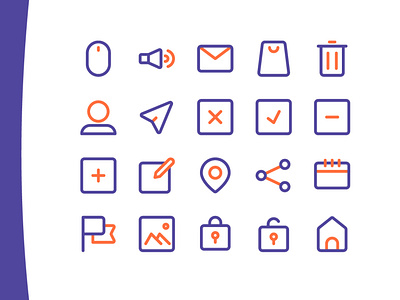 User Interface Icon Set