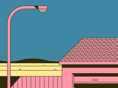 garage graphic illustration
