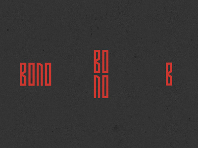 Bono - Visual Brand brand branding design logo logodesign logotipo logotype type typogaphy visual identity