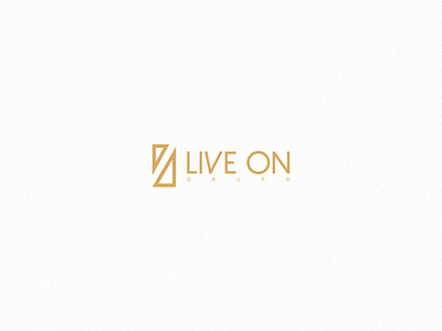 Grupo Live On - Brand Design brand branding design logo logodesign logotipo logotype type typogaphy visual identity