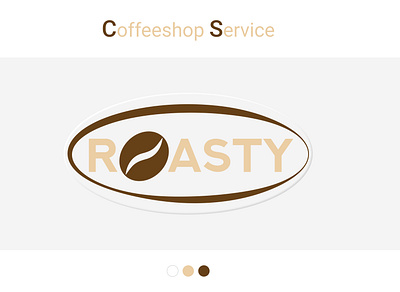 ROASTY branding illustration lettermark logo logo logo design minimal design minimalist svg uiux uiux design user experience user interface vector