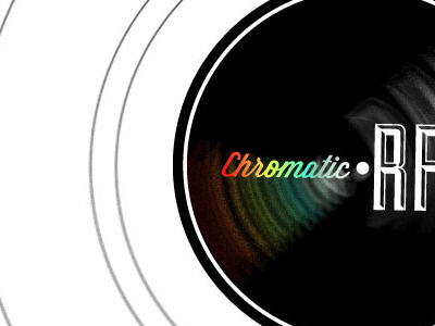 Chromatic RPM chromatic lost type. type vinyl