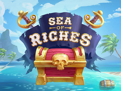 Sea of Riches 2d art 2d character character art character design characters design game art illustration slots