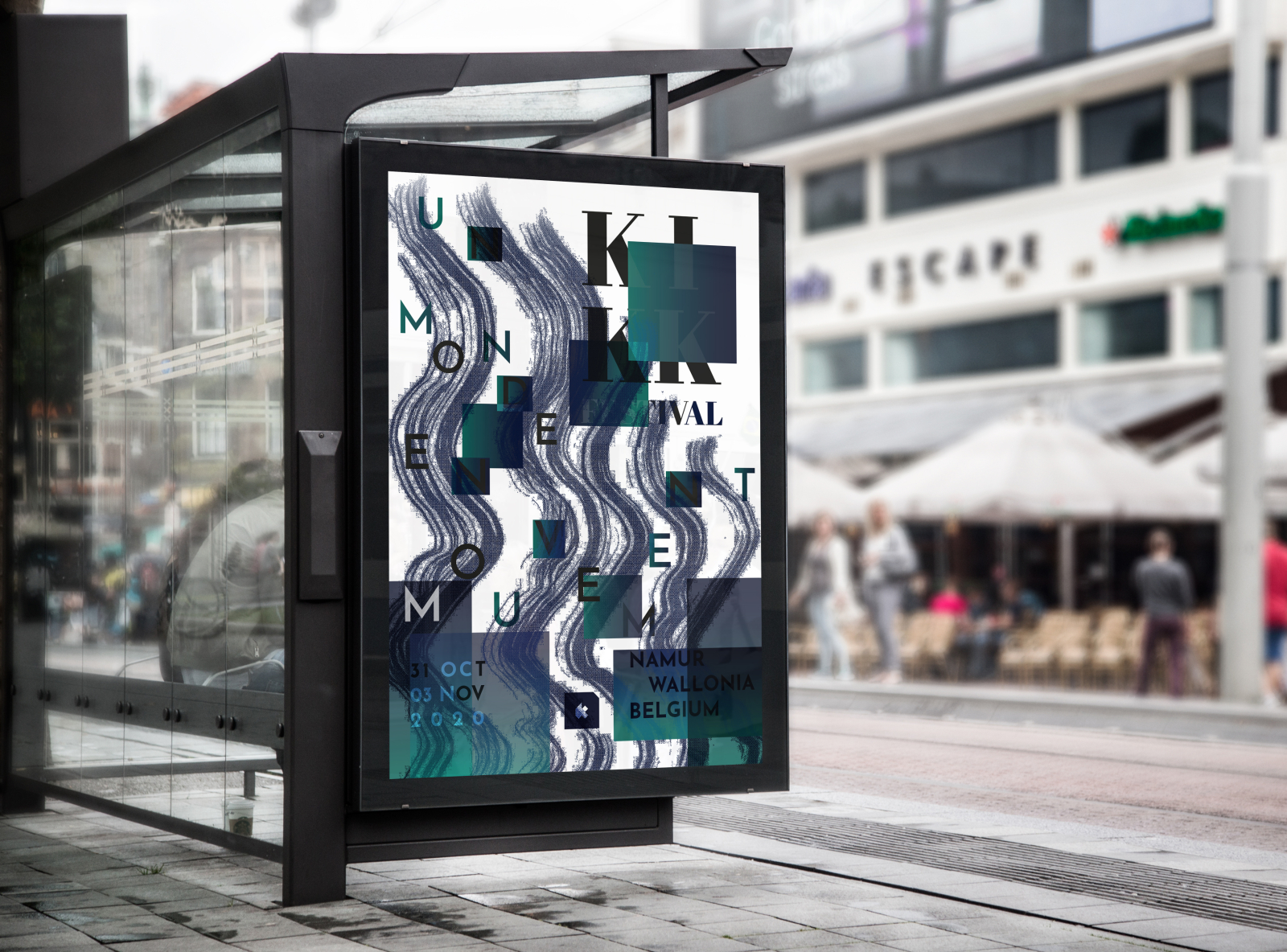 Poster Kikk Festival By Amélie Grimoud On Dribbble