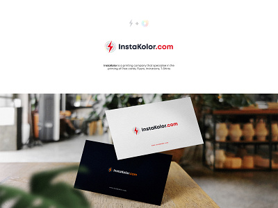 InstaKolor.com branding graphic design logo