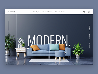 Frvmed Furniture Outlet design furniture website ui web design website