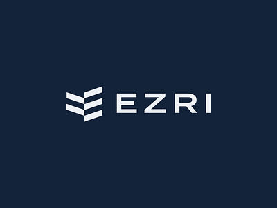 EZRI Logo branding entrepreneur lifestyle brand logo logo design logo mark logomark minimal startup