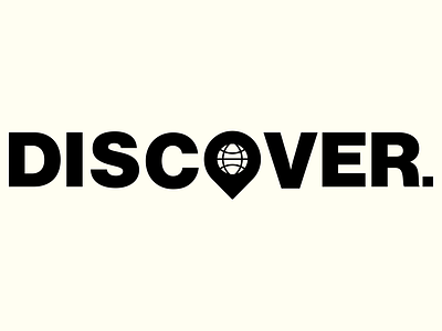 Discover design discover discovery graphic design typography vector