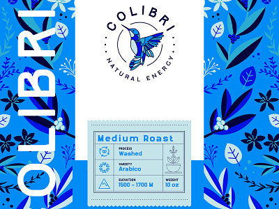 Colibri Coffee branding coffee design graphic design logo