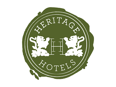 Heritage Hotels Logo Mark brand brand design brand identity branding design graphic design hotel hotel branding logo logo design logotype tourism