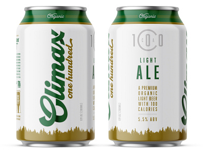 Climax 100 Organic Beer Can