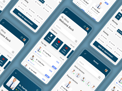 Doctor Appointment app design 2020 trend app ui design doctor doctor app doctor app ui doctor appointment find a doctor ios iphone ui ui design ui designer uidesign uxui design