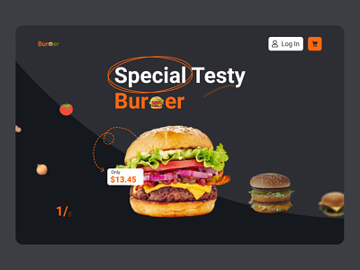 Special testy burger web ui