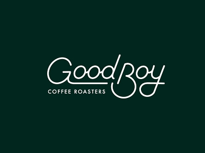 Good Boy Coffee Roasters - Brand Identity brand brand identity branding coffee custom lettering customtype design logo logotype typography typography logo