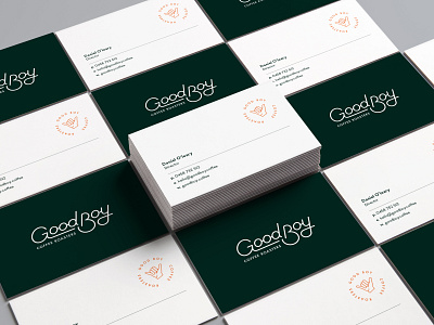 Good Boy Coffee Roasters - Business Cards