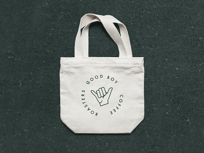 Good Boy Coffee Roasters - Tote Bag branding design icon tote bag