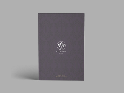 Brereton Hill - Cover art branding branding and identity brochure cover design layout logo magazine print