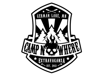 Camp Nowhere Extravaganza Badge Design