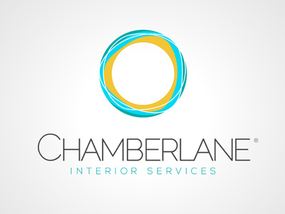 Chamberlane Interior Services Identity Design branding elegant identity design interior logo logo design modern