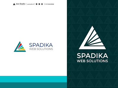 Spadika - Web Solutions | Logo Design branding brandingreimagined design jazzstudio logo logodesign spadika web