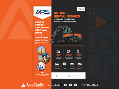 ARS | Adhuni Rental Services - Poster Design