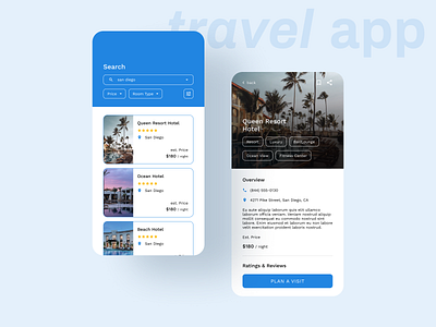 Travel App Mobile UI app design interface mobile mobile app product social app travel ui design
