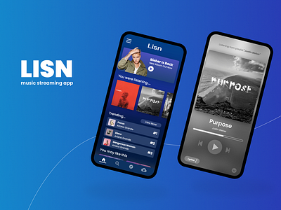 Lisn - Music App UI