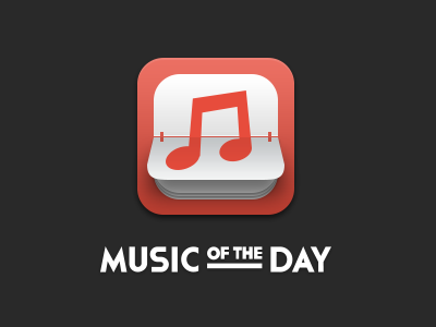 Icon Music Of The Day app apple day icon iphone motd music musique of the