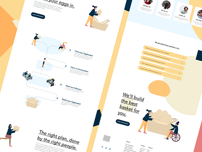 Landing Page Design | Startup Web Design app branding branding design design illustration material ui startup ui ux website