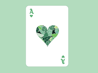 Peppermint Heart adobe illustration card colorgreen colors design dribbblewarmup greenery greenish heart illustration naturecolor vector weekly challenge weeklywarmup