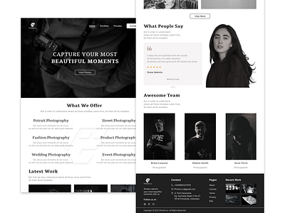 Photoin.co Website Design