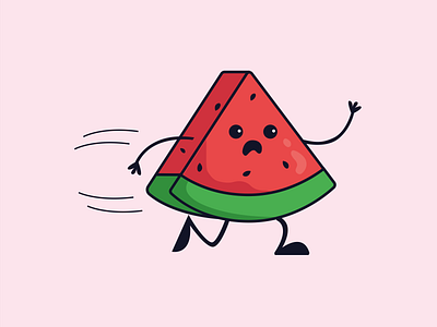 fruit illustration animation character character design character illustration design fruit fruit illustration graphic design illustration running yalda