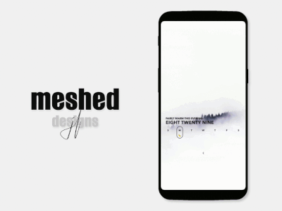 Meshed android klwp live wallpaper ui ux