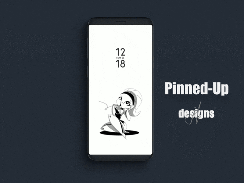 Pinned=Up android klwp live wallpaper ui ux