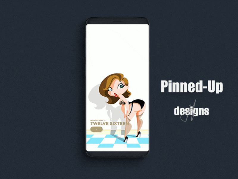 Pinned - Up Color Version android klwp live wallpaper ui ux
