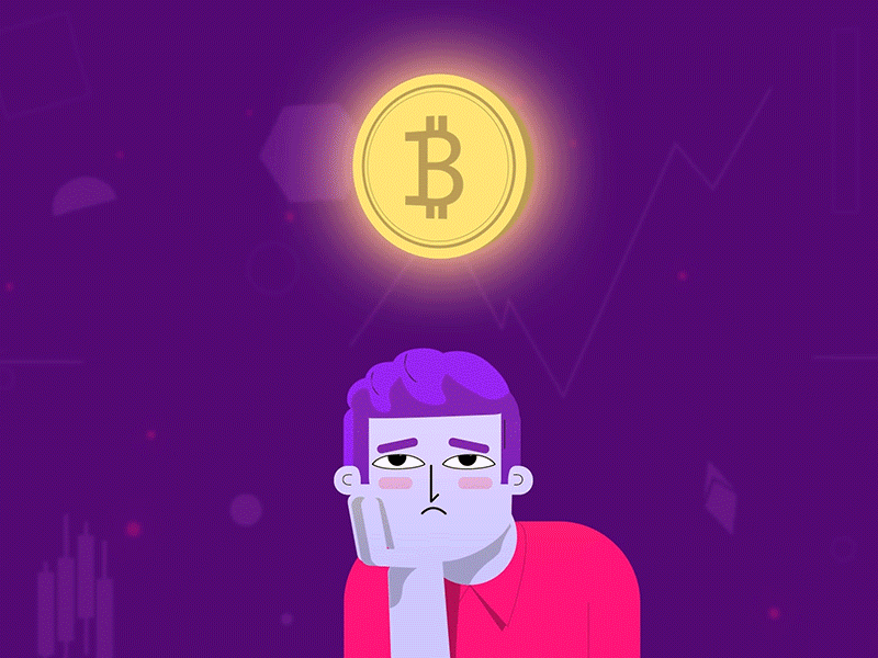 Just a Bitcoin after effects animation animation art bitcoin character animation character design crypto cryptocurrency explainer video mgcollective motion design motion graphic motiondesign motiongraphics