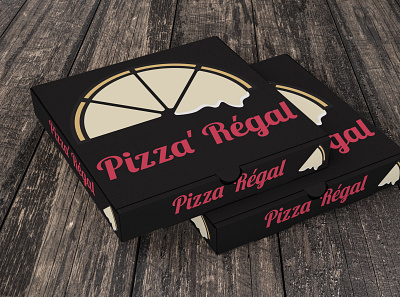 Pizza' Régal branding design logo pizzeria restaurant