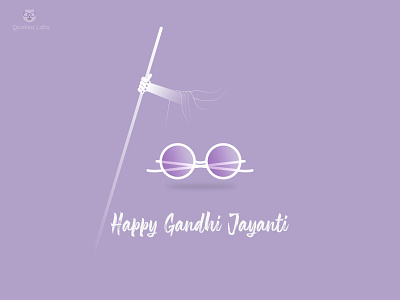 Gandhi Jayanti illustration