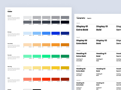 Mini Design System app design clean designsystem designsystems typography uidesign uiinspiration uiux userexperience uxdesign web webdesign website