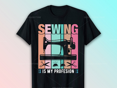 Sewing T-Shirt Design bulk t shirt design bulk tshirt clothing colorful t shirt custom tshirt design design graphic design graphic tshirt logo merchandise retro tshirt design bundle typography typography t shirt vintage