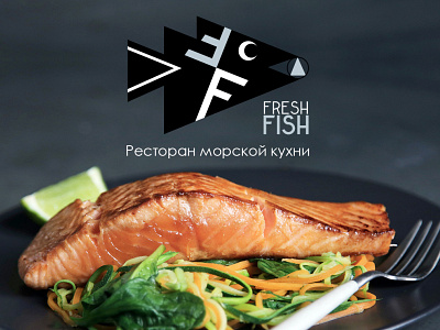 Logo for a seafood restaurant animation branding design figma graphic design illustrator logo motion graphics photoshop ui