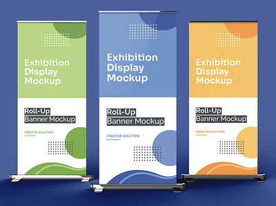Roll Up Banner Mockups typoedition