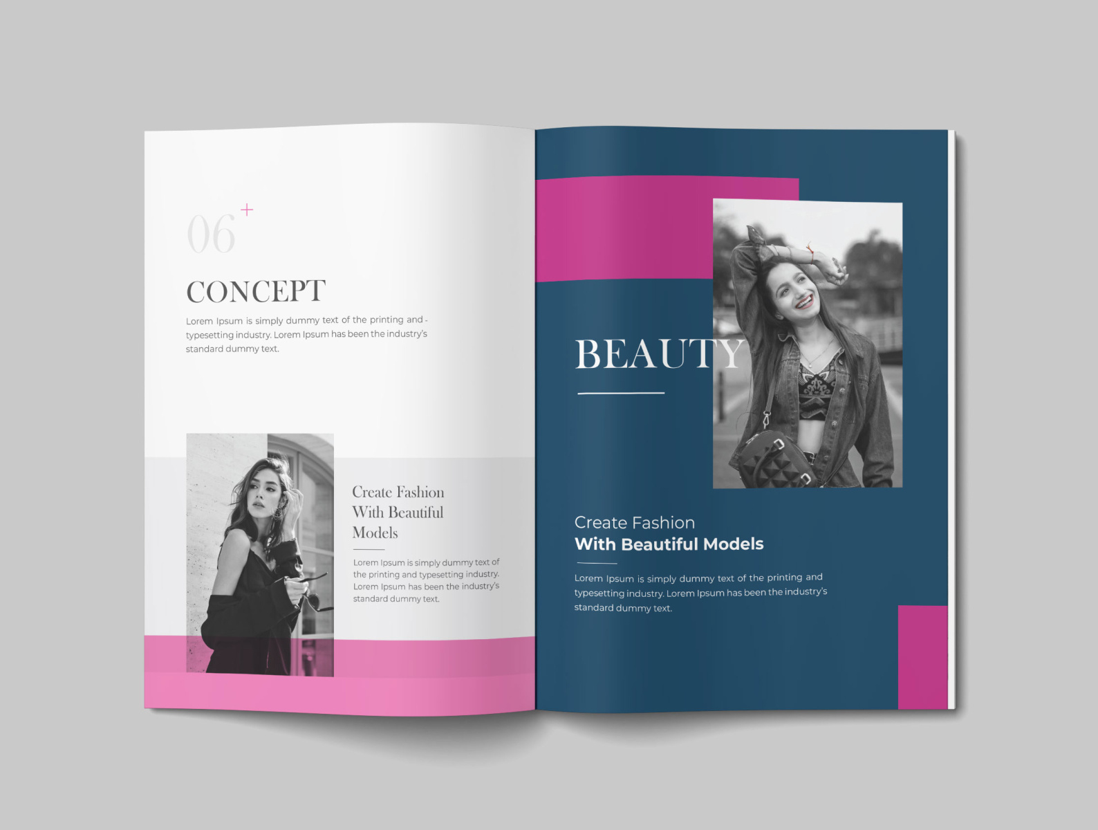 FASHION MAGAZINE by GraphyPix on Dribbble