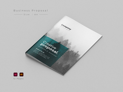 Business Proposal brochure brochure design business business proposal catalog company proposal graphic design indesign layout magazine marketing proposal