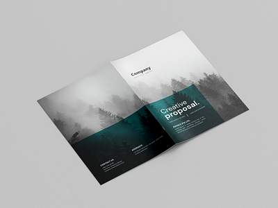 Company Proposal advertising brochure brochure design business proposal catalog company proposal indesign layout marketing proposal