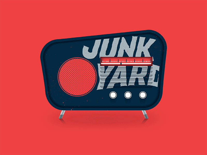 Junkyard brand illustrator vintage