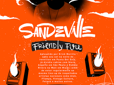 Sandeville branding creation design digital graphic key visual