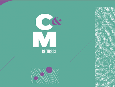 c&m recursos art direction brand creation design digital illustration logo texture type typography