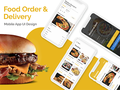 Food Delivery App app design ui ux