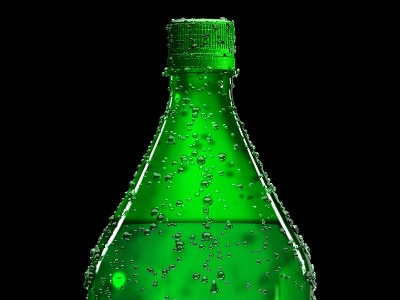 Sprite close up 3d advertisement bottle commercial houdini maya sprite